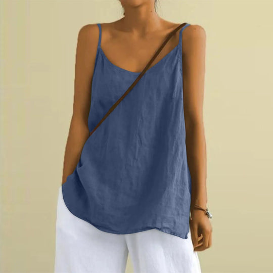 Dames Casual Mouwloze Top - Vera