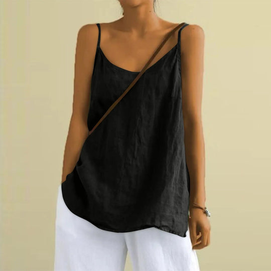 Dames Casual Mouwloze Top - Vera