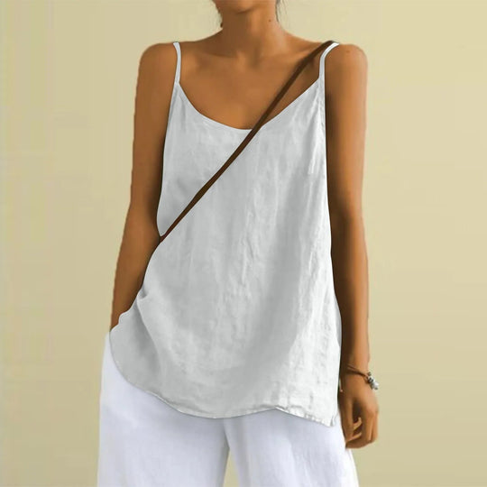 Dames Casual Mouwloze Top - Vera