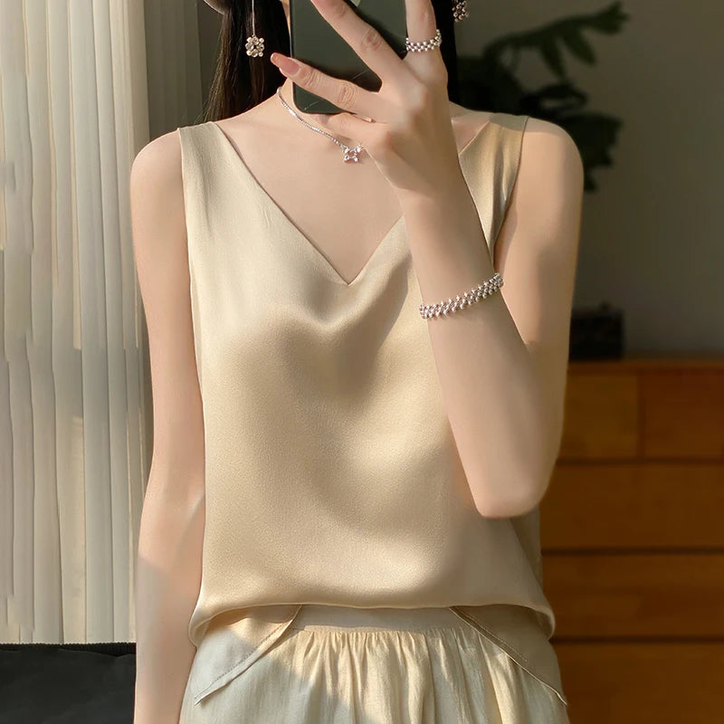 Dames Elegante Top – Dyoza