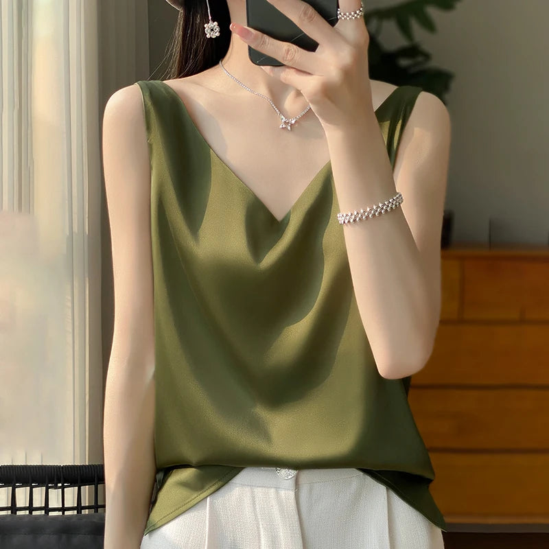 Dames Elegante Top – Dyoza