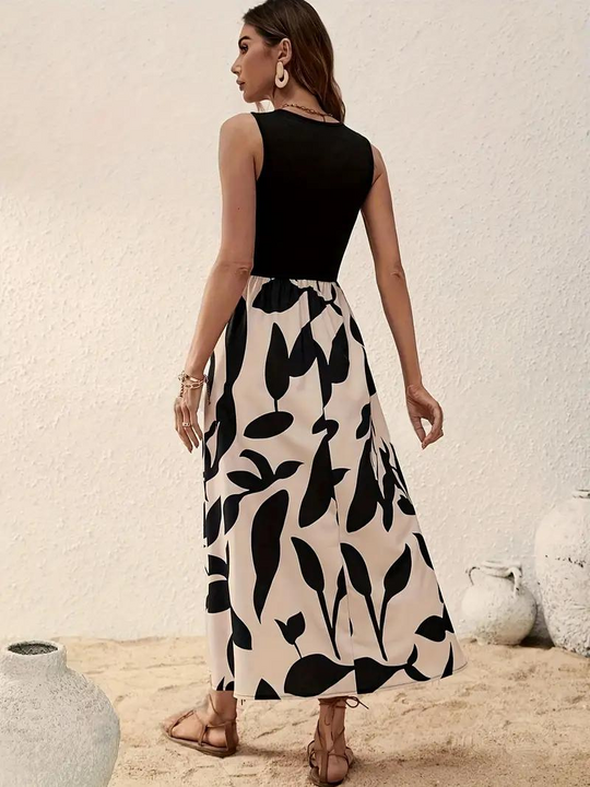 Dames Luchtige Maxi Zomerjurk - Claas