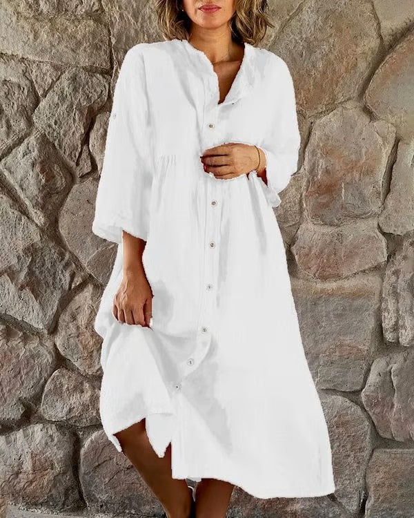 Dames Midi Zomerjurk - Simone