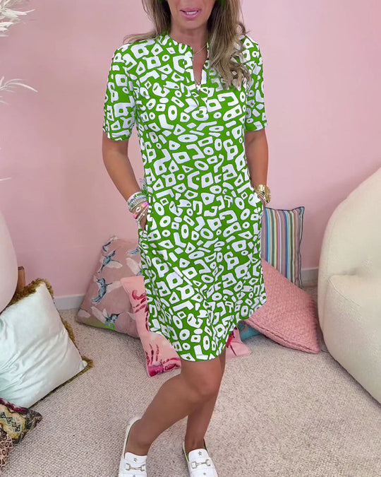 Dames Mini zomerjurk Casual Polo - Roxanne