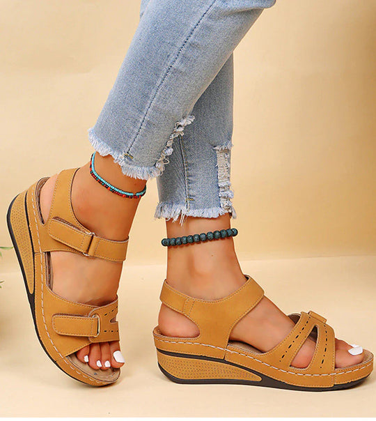 Dames Minimalistische Platte Sandalen - Lucie