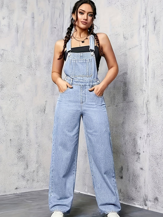 Dames Mouwloze Spijkeroverall - Erah