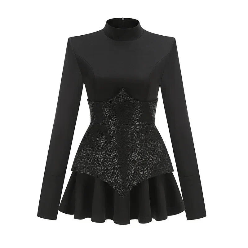 Dames Pailletten Mini Cocktail Jurk - Hannah