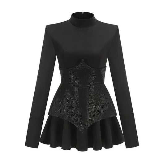 Dames Pailletten Mini Cocktail Jurk - Hannah