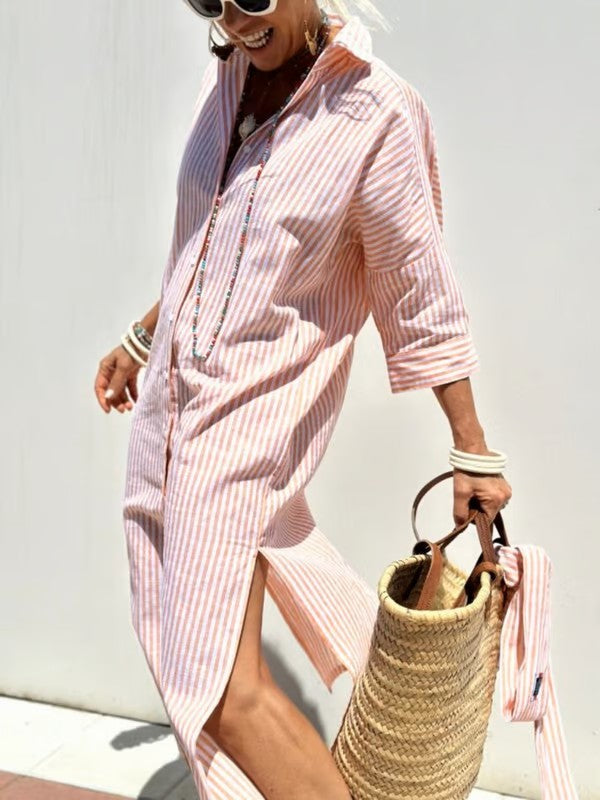 Dames Polo Midi Zomerjurk - Vivienne