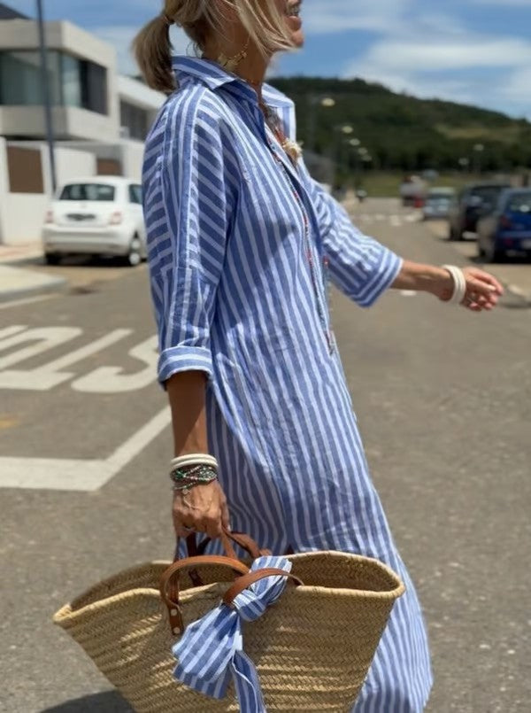 Dames Polo Midi Zomerjurk - Vivienne