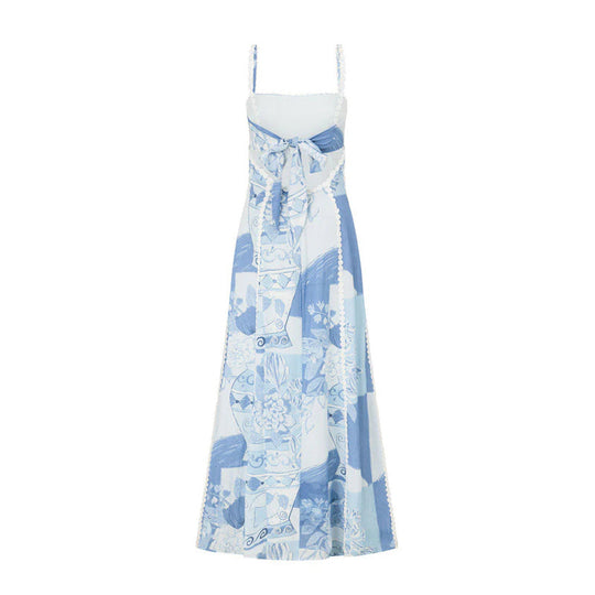Dames Slip Maxi Zomerjurk - Valentin
