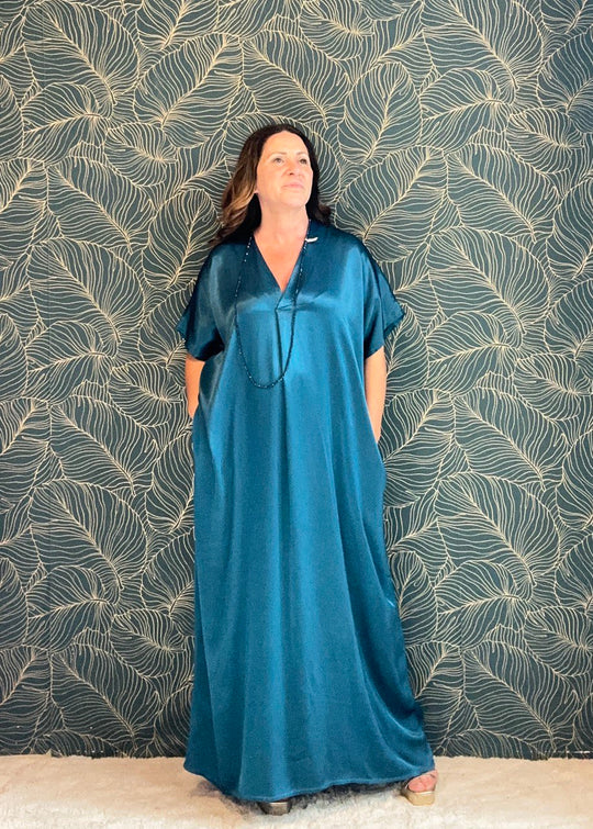 Dames Vloeiende Maxi Zomerjurk - Manica