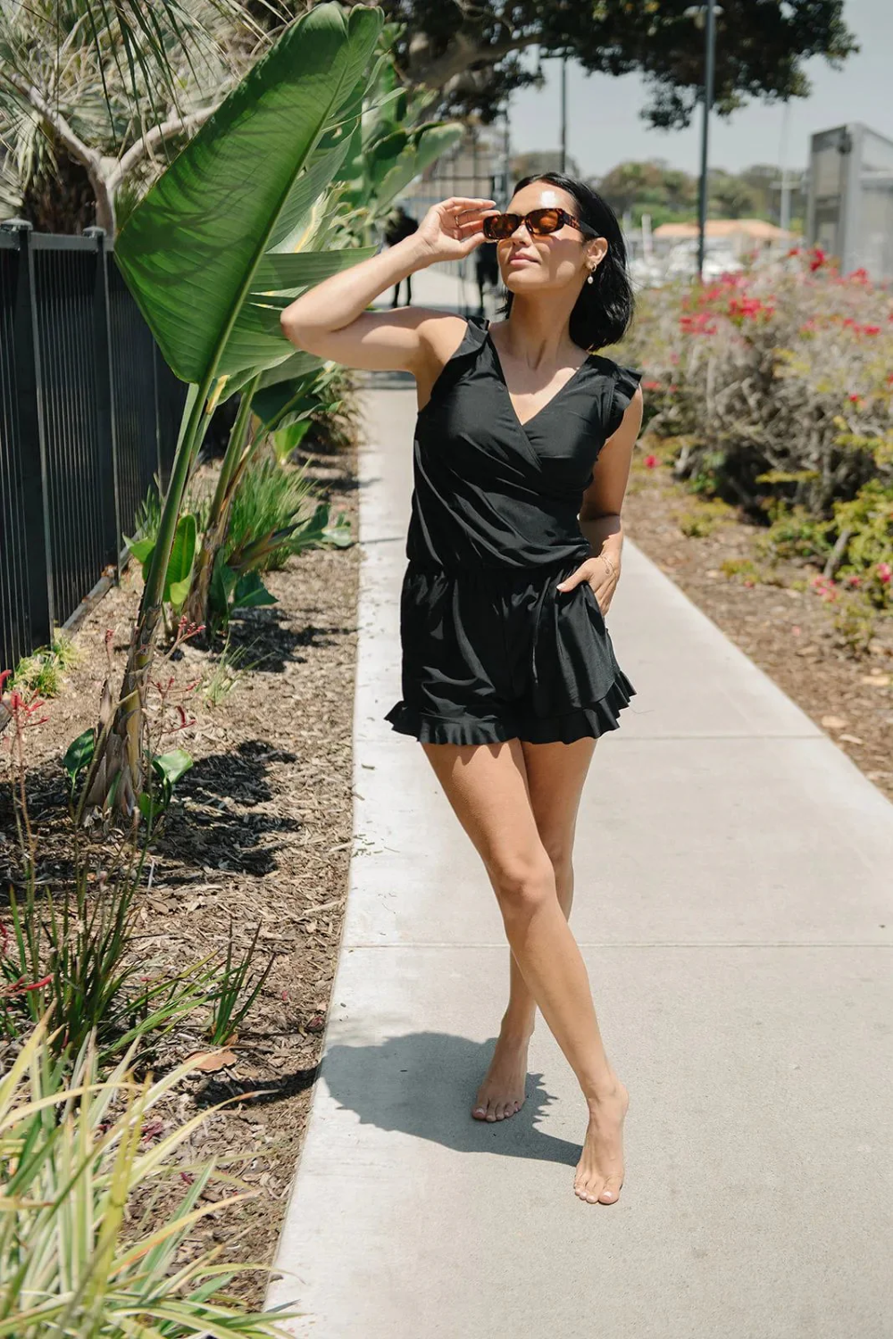 Dames Zwem Romper Zomer Shorts - Valerie