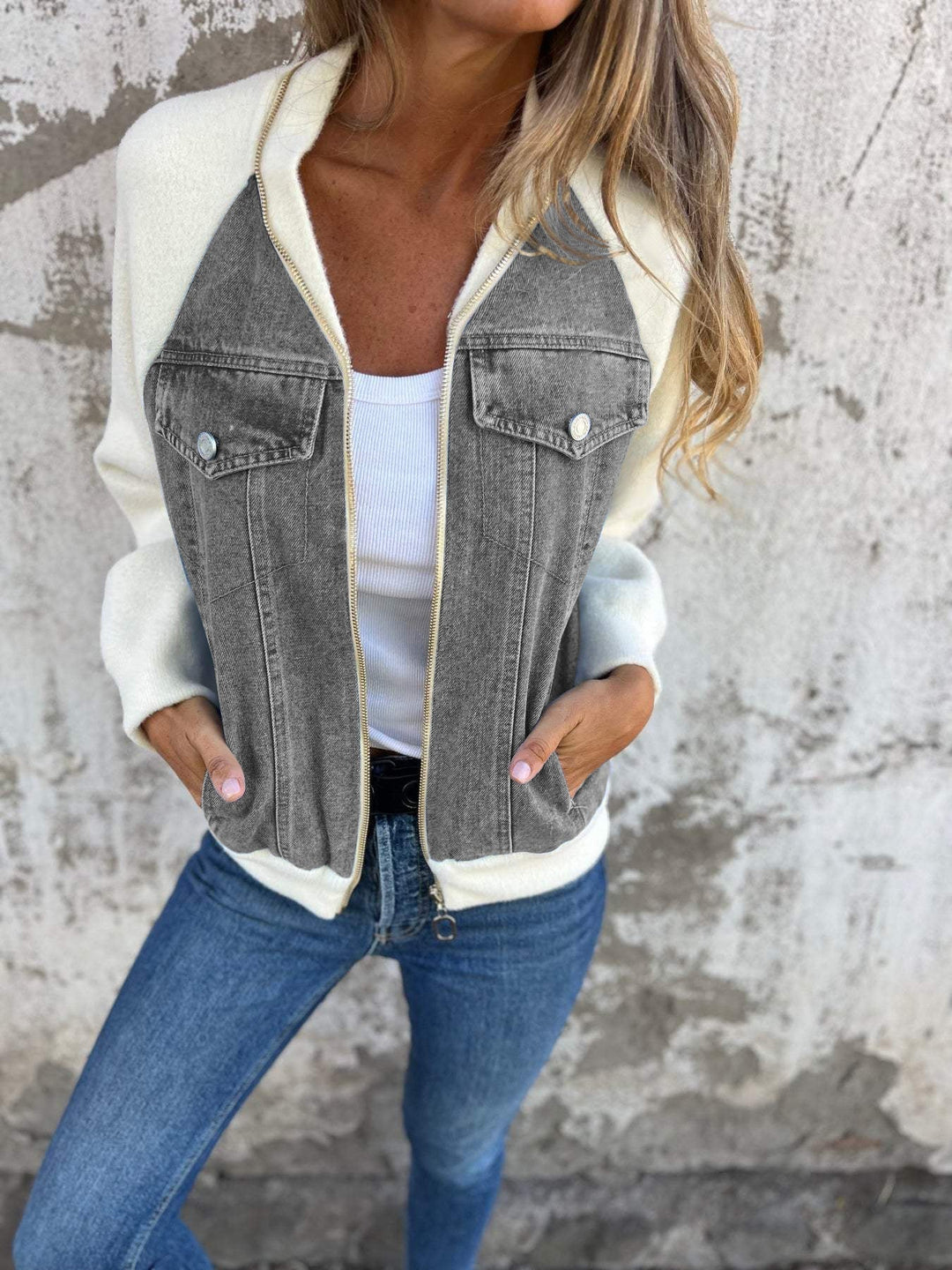 Dames stijlvolle jacket | Ritsdesign & Warm Comfort Tussenjas