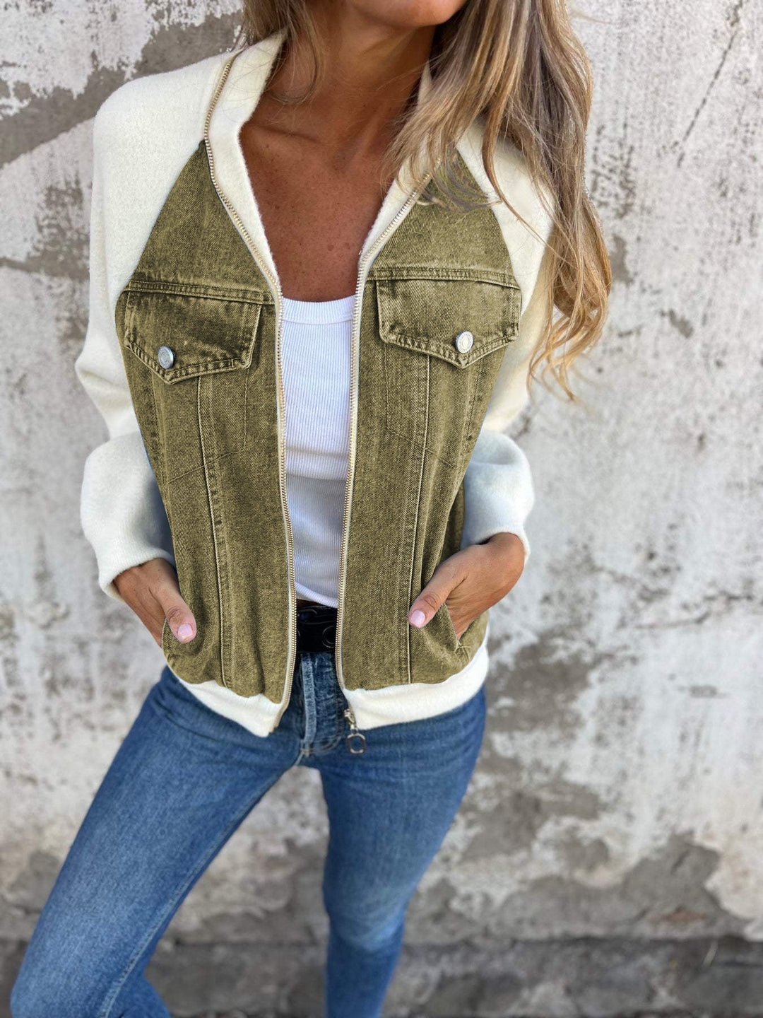 Dames stijlvolle jacket | Ritsdesign & Warm Comfort Tussenjas