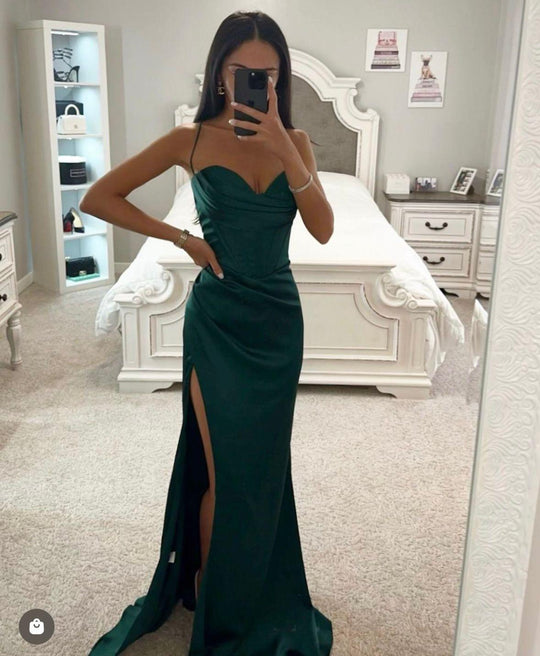 Dames zeemeermin stijl Maxi Gala Jurk - Aubrey