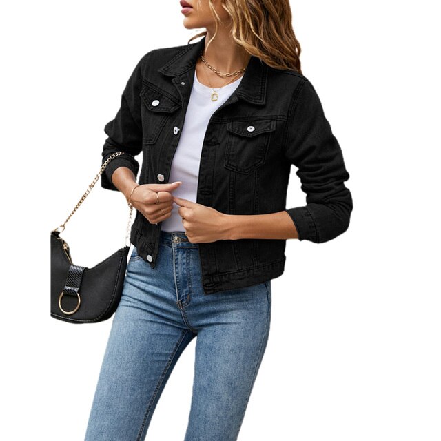 Dames Casual Denim Jas - Jade 0