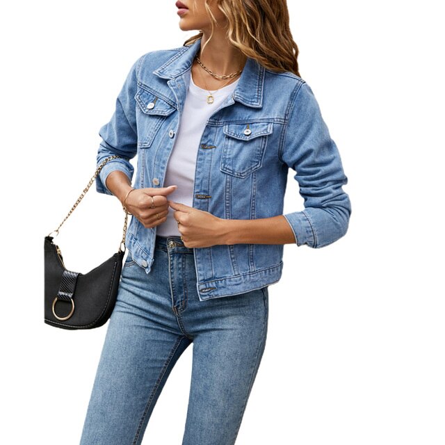 Dames Casual Denim Jas - Jade 2