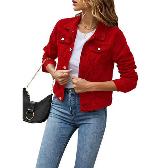 Dames Casual Denim Jas - Jade 4