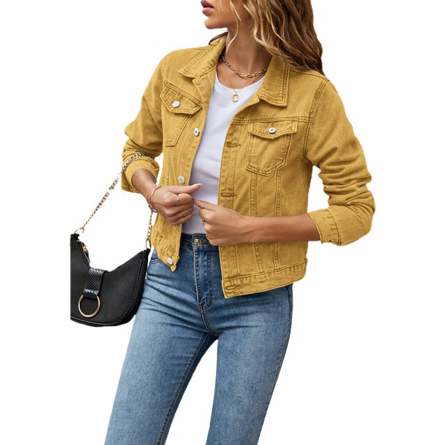 Dames Casual Denim Jas - Jade 6