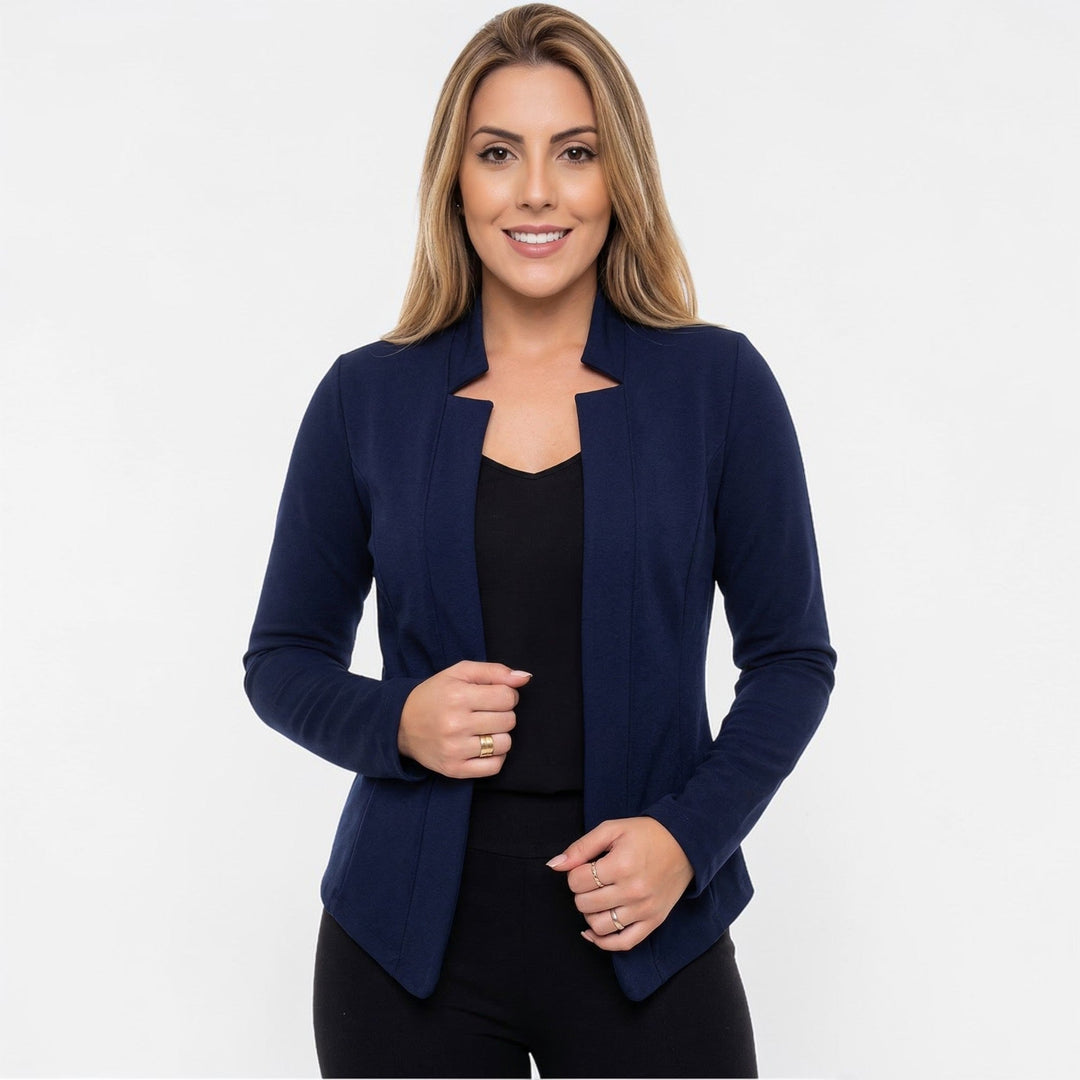 Dames Casual Open Blazer 1