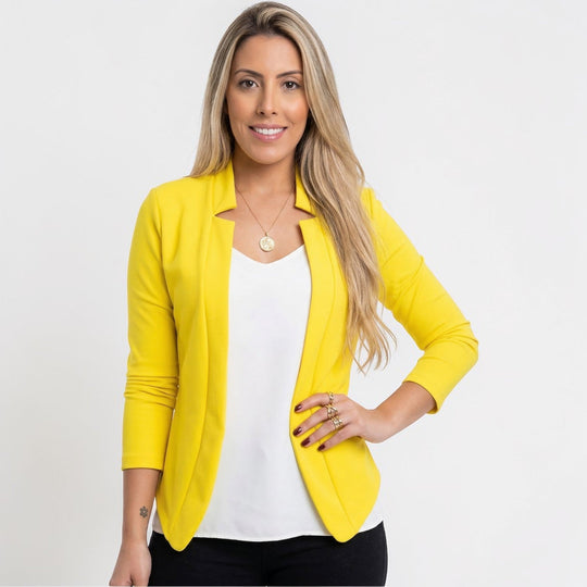 Dames Casual Open Blazer 9