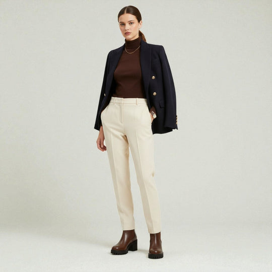 Dames Chelsea Boots met Dikke Zool 2