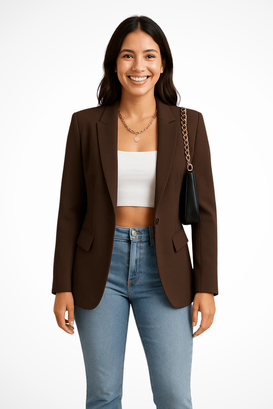 Dames Elegante Blazer Tijdloze Stijl 8