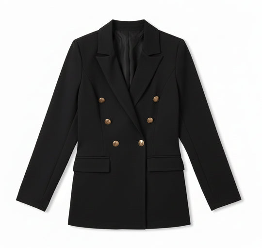 Dames Satijnen Blazer Vest Zakelijke Stijl 1