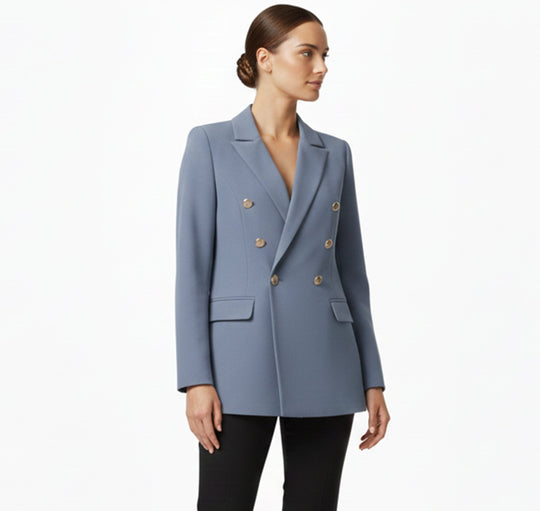 Dames Satijnen Blazer Vest Zakelijke Stijl 3