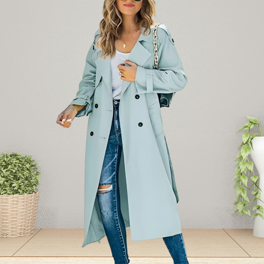 Dames Trenchcoat Tussenjas 2