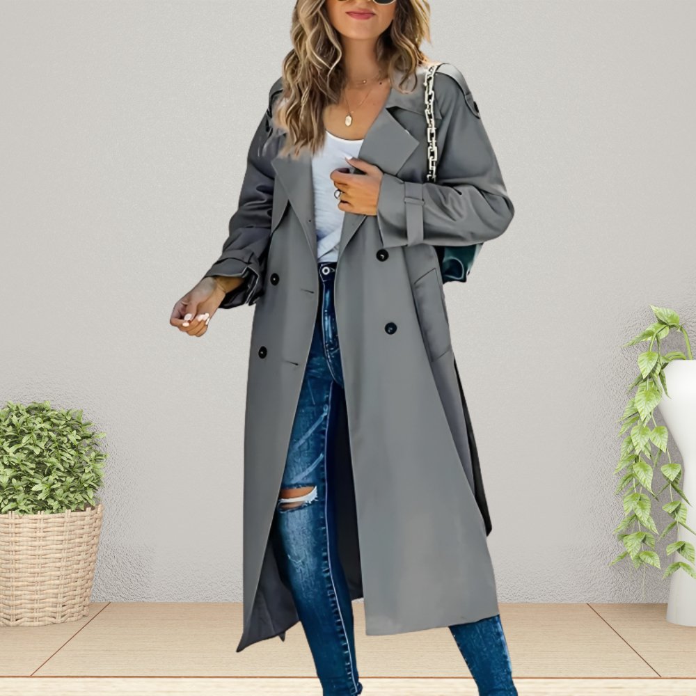 Dames Trenchcoat Tussenjas 4