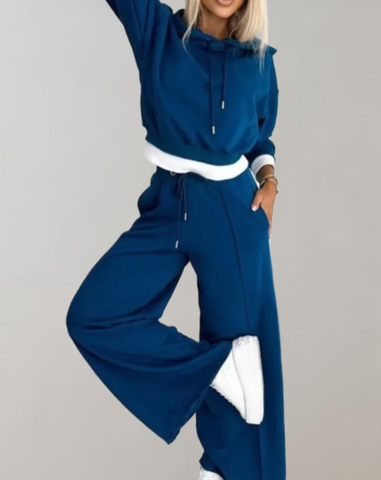 Dames Twee Delige Trainingspak Set met Hoodie 3