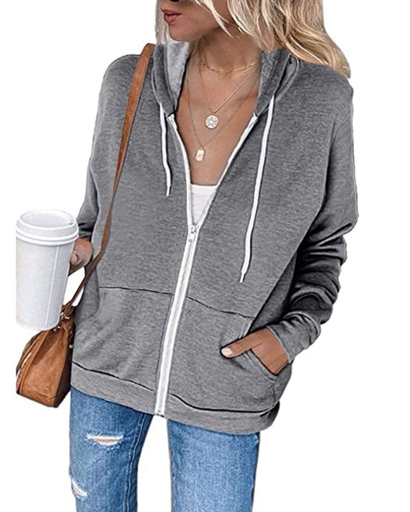 Dames Zipped Hoodie - Mila 2