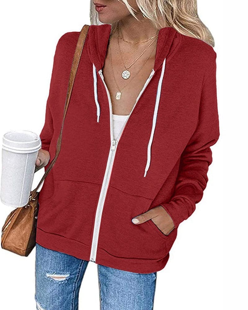 Dames Zipped Hoodie - Mila 3