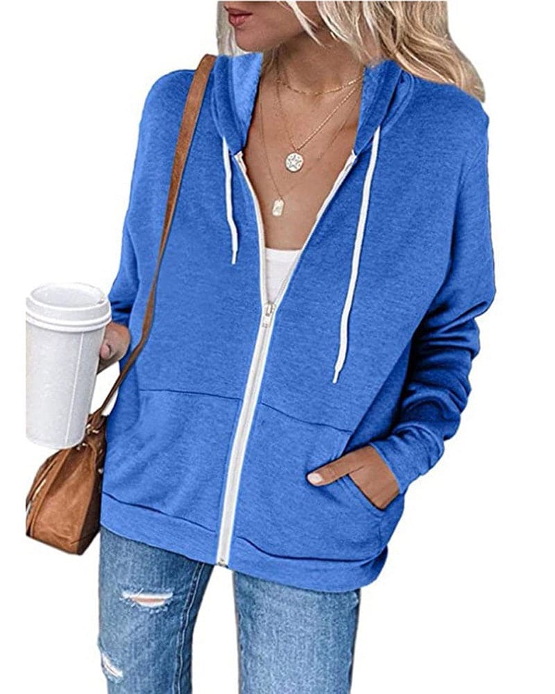 Dames Zipped Hoodie - Mila 5
