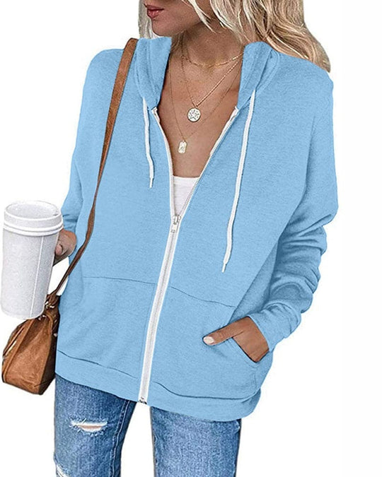 Dames Zipped Hoodie - Mila 6