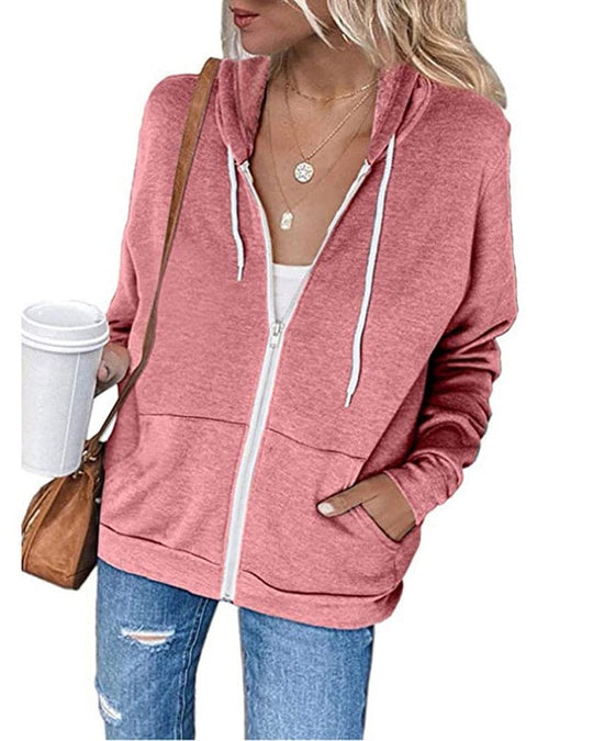 Dames Zipped Hoodie - Mila 7