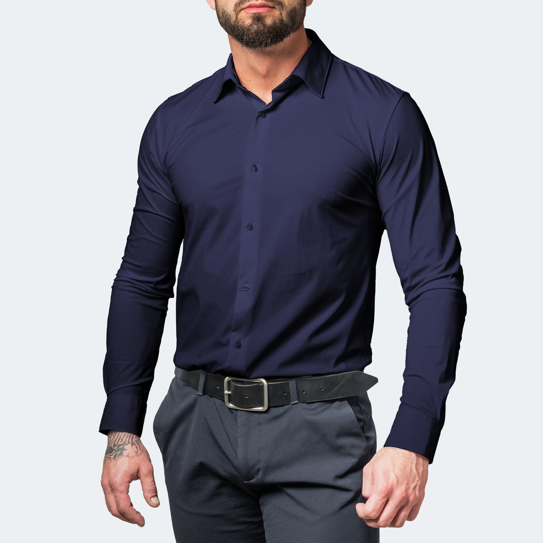 Overhemd Heren | Strijkvrij & Stretch Comfort 7