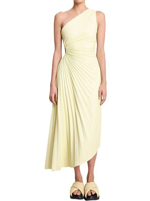 Delfina - Geplooide jurk 3