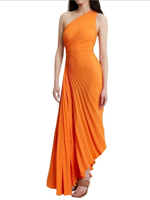 Delfina - Geplooide jurk 6