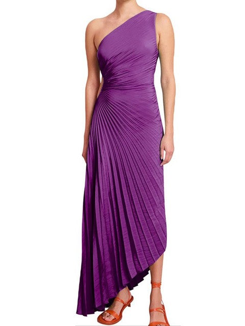 Delfina - Geplooide jurk 7