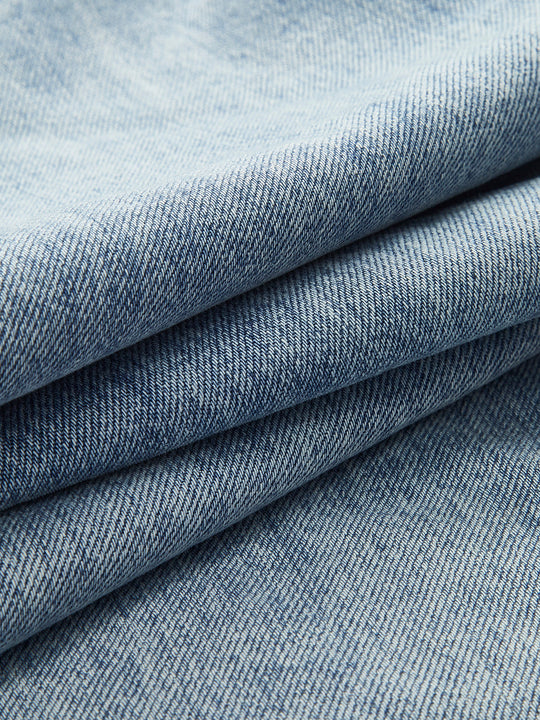 Denim Broek Dames | Asymmetrische Taille & Flatterende Wide-Leg Look