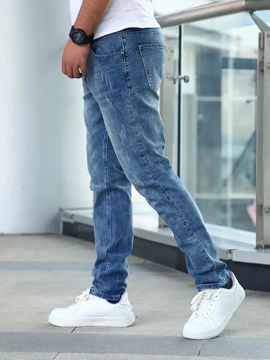 Denim Jeans Heren | Slim Fit & Vintage Wash