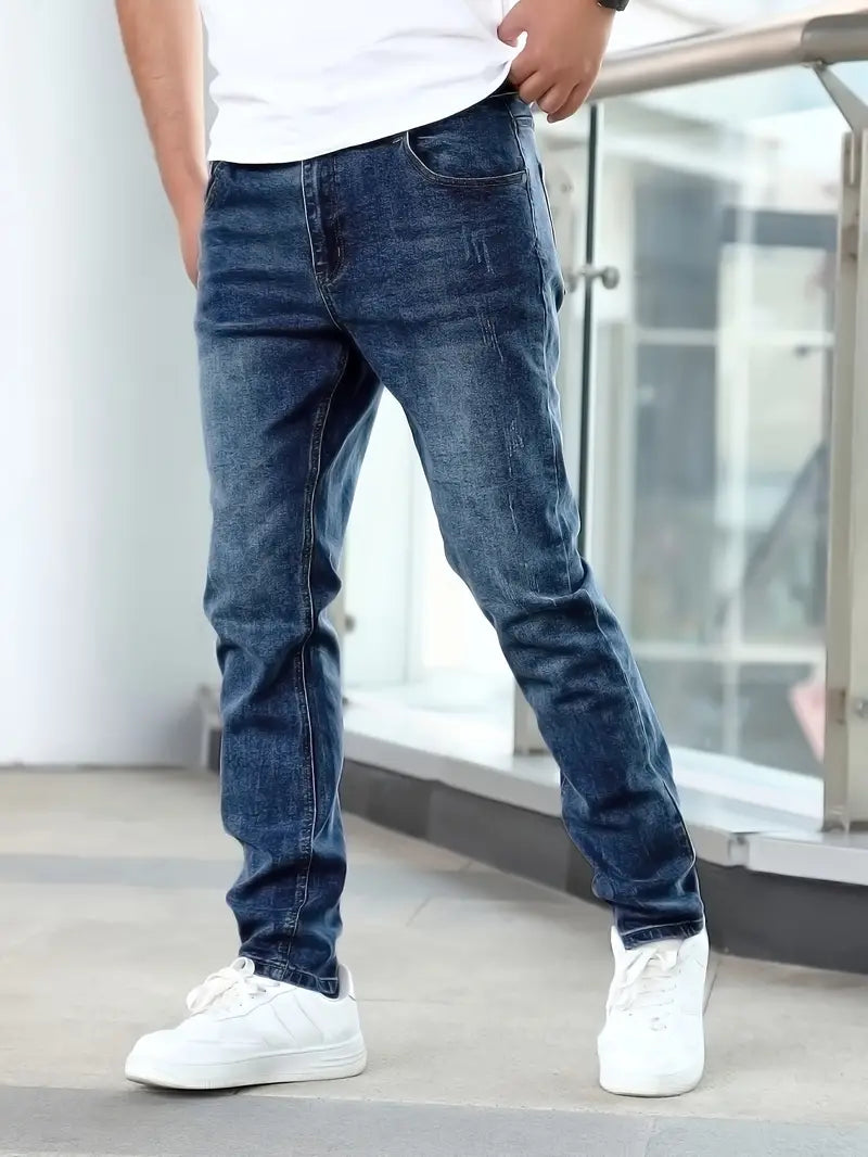 Denim Jeans Heren | Slim Fit & Vintage Wash