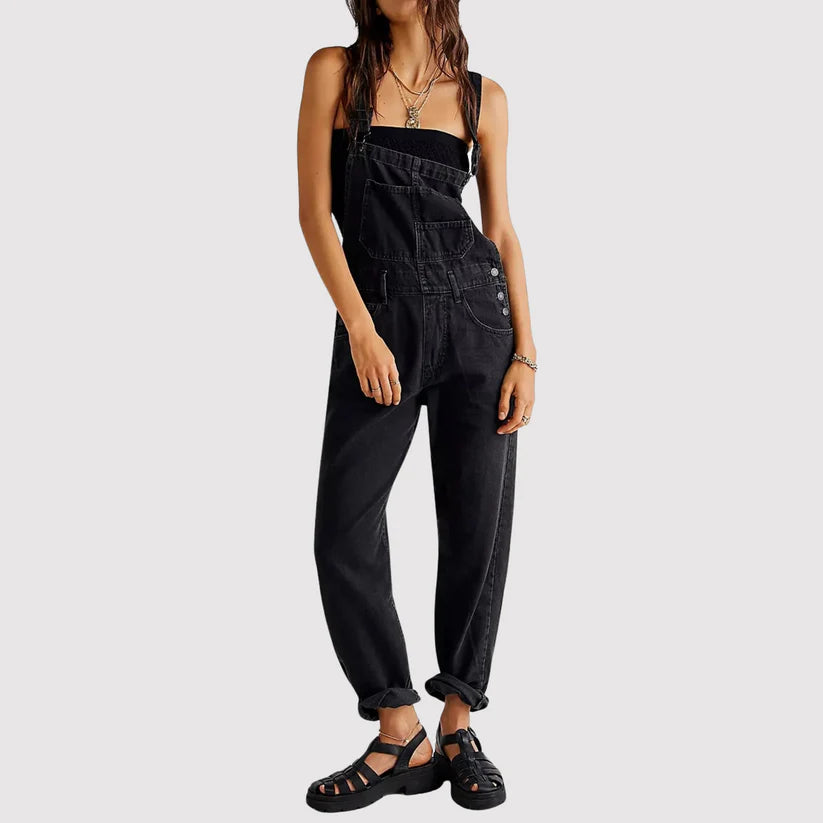 Denim Overall Dames | Relaxte Pasvorm & Praktische Zakken