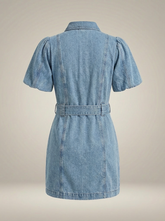 Denim jurk Dames | Flatterende Taille & Makkelijk Aan/Uit