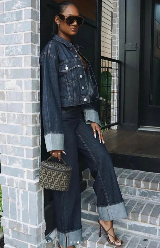 Denim set Dames | Moderne pasvorm & all-day comfort