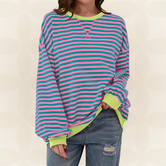 Denise - Casual gestreepte trui 2