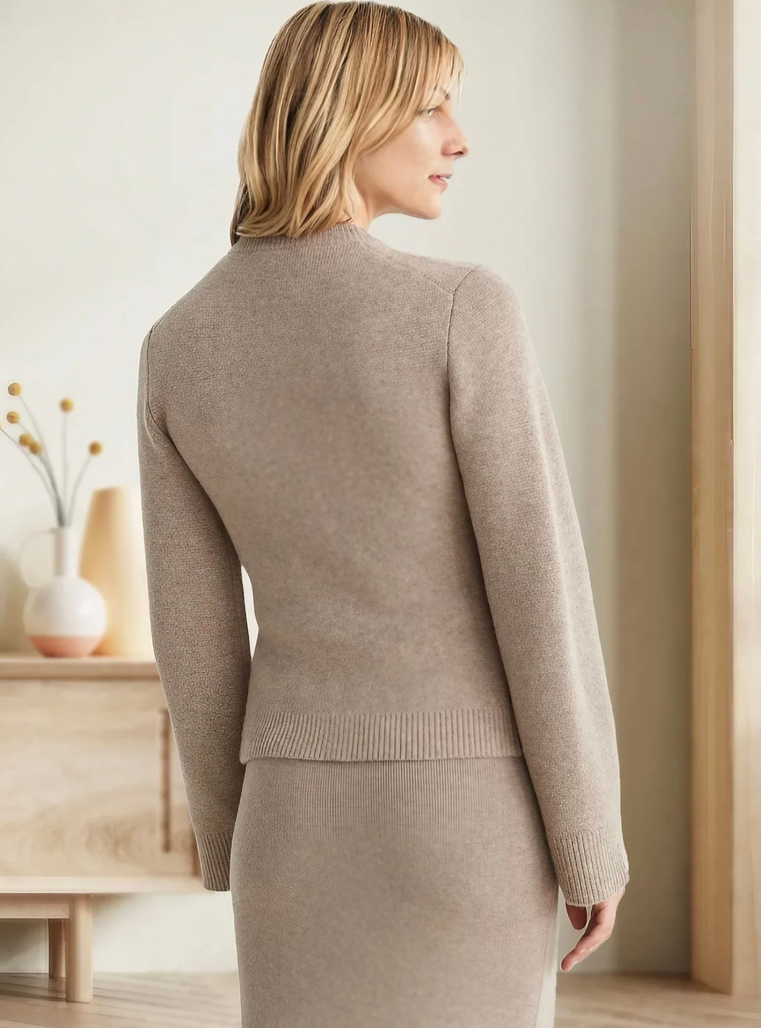 ÉLISÉ – Zachte Knopen Cardigan voor Elke Dag Elegantie 3